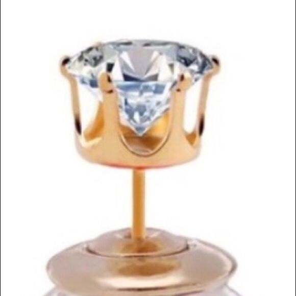 Double Sided Confetti Star Earrings - Picture 4 of 4